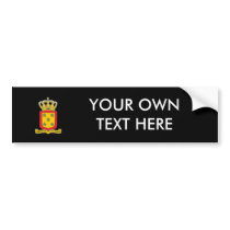 Netherlands Antilles Coat of Arms Bumper Stickers