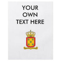 Netherlands Antilles Coat of Arms Full Color Flyer