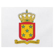 Netherlands Antilles Coat of Arms Full Color Flyer
