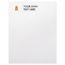 Netherlands Antilles Coat of Arms Letterhead
