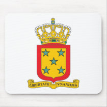 Netherlands Antilles Coat of Arms Mousepads