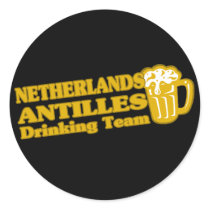 Netherlands Antilles Drinking Team Sticker