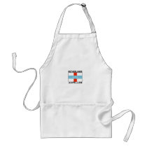 Netherlands Antilles Flag Apron