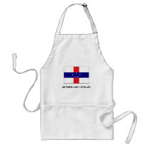Netherlands Antilles Flag aprons by flagshirt Netherlands Antilles Flag aprons