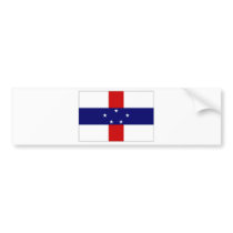 Netherlands Antilles Flag Bumper Stickers