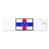 Netherlands Antilles Flag Bumper Stickers