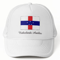 Netherlands Antilles Flag Design hats