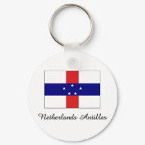 Netherlands Antilles Flag Design keychains by flagshirt Netherlands Antilles Flag Design keychains