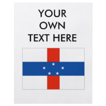 Netherlands Antilles Flag Full Color Flyer