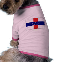 Netherlands Antilles FLAG International pet clothing by flagshirt Netherlands Antilles FLAG International pet clothing