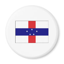 Netherlands Antilles FLAG International magnets