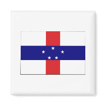 Netherlands Antilles FLAG International magnets
