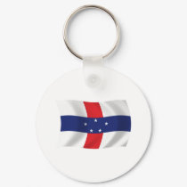 Netherlands Antilles Flag Keychain by LivingFlags2 Netherlands Antilles Flag Keychain