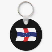 Netherlands Antilles Flag Keychain by livingflags Netherlands Antilles Flag Keychain