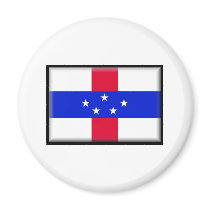 Netherlands Antilles Flag magnets