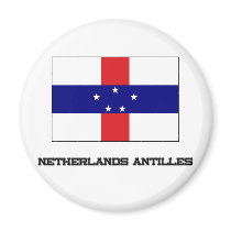 Netherlands Antilles Flag Magnet