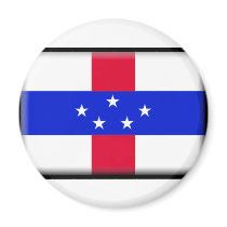 Netherlands Antilles Flag magnets