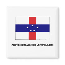 Netherlands Antilles Flag magnets