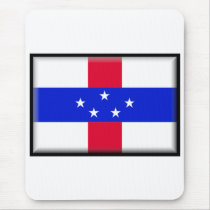 Netherlands Antilles Flag mousepads