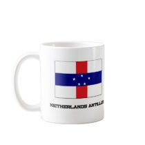 Netherlands Antilles Flag Mugs