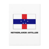 Netherlands Antilles Flag Post Cards