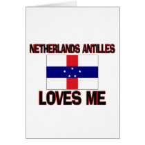 Netherlands Antilles Loves Me cards