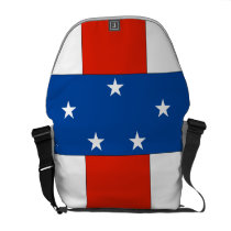 Netherlands Antilles Messenger Bag