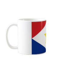 Netherlands Antilles Saba Flag Coffee Mugs