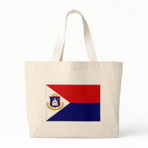 Netherlands Antilles St Maarten Flag Tote Bag