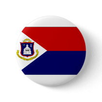 Netherlands Antilles St Maarten Flag Buttons