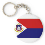 Netherlands Antilles St Maarten Flag Keychains