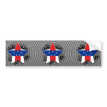Netherlands Antilles Star Bumper Stickers