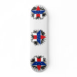 Netherlands Antilles Star Custom Skateboard