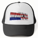Netherlands & Drenthe Waving Flags hats