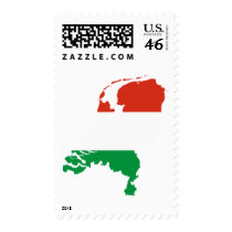 Netherlands Dutch flag map postage by FlagStore Netherlands Dutch flag map postage
