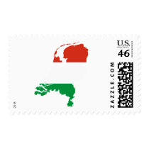 Netherlands Dutch flag map postage by FlagStore Netherlands Dutch flag map postage