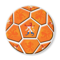 Netherlands Dutch flag Soccer ball gifts magnets