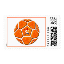 Netherlands Dutch flag Soccer ball gifts Stamps