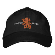 Netherlands Dutch Lion Logo Embroidered cap embroidered hats