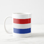 Netherlands Flag Map Classic Mug
