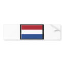 Netherlands Flag bumper stickers