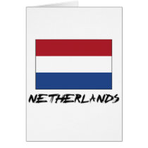 Netherlands Flag cards by flagshirt Netherlands Flag cards