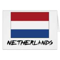 Netherlands Flag cards by flagshirt Netherlands Flag cards