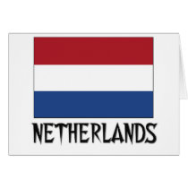 Netherlands Flag cards by flagshirt Netherlands Flag cards