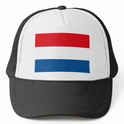 Netherlands Flag Hat by FlagTshirts