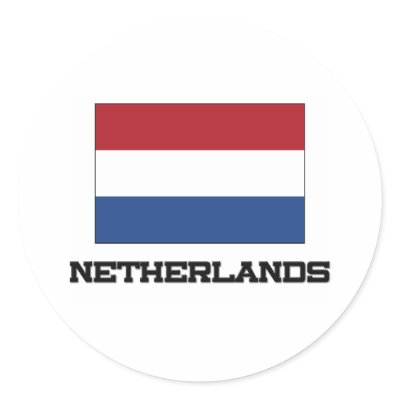 Netherlands Flag Stickers by tshirtshirts