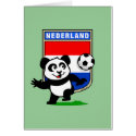 Netherlands Football Panda cards by cuteunion Netherlands Football Panda cards