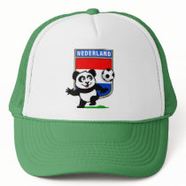 Netherlands Football Panda hats by cuteunion Netherlands Football Panda hats