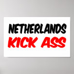 Netherlands Kick Ass Print