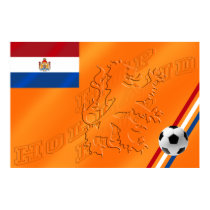 Netherlands Lion Hup Holland Hup flag 2014 Soccer posters